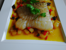 Cabillaud retour d'Orient maison