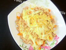 Pâtes fraîches aux protéines de soja