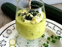 Mousses de courgettes