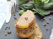 Foie gras mi-cuit au four combiné vapeur