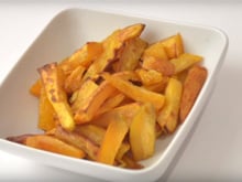 Frites de patates douces au micro-ondes