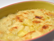 Gratin de pommes de terre au micro-ondes