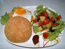 Burger sauce barbecue