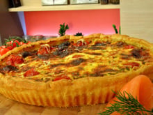 Quiche au saumon maison