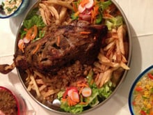 Agneau méchoui au four