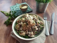 Boulettes aux champignons : la recette italienne crémeuse qui fait oublier la tomate