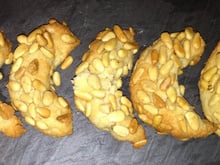 Croissants aux pignons sans sucre