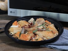 Cocotte de volaille aux champignons