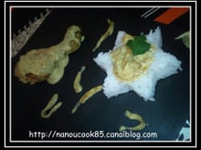 Poulet à l'indienne traditionnelle