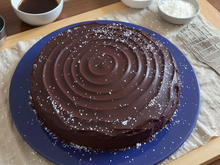 Gâteau au chocolat et noix de coco