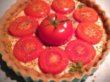 Tarte tomate moutarde philadelphia