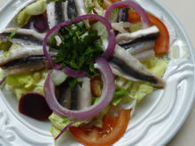 Salade de Trevise aux harengs