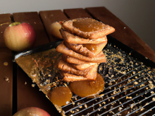 Sablés aux pommes et caramel au beurre salé