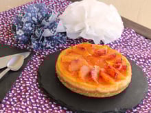 Cheese cake à l'orange sanguine