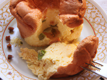 Soufflé de restes de fête