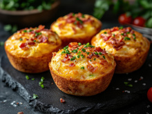 Apéritif : voici une recette de mini-quiches sans pâte, prête en moins de 15 minutes et avec 4 ingrédients !