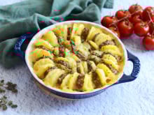 Couronne de pommes de terre à la viande hachée