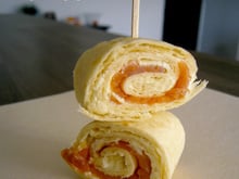 Wraps au saumon fumé