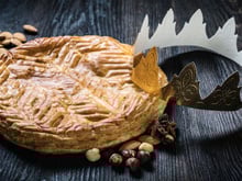Galette des rois à la noisette maison