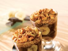 Crumble banane-chocolat