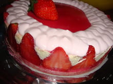 Fraisier mascarpone maison