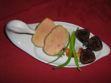 Foie gras de canard à la vapeur
