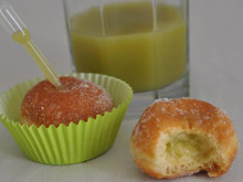 Boules de Berlin au smoothie