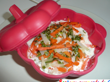 Saumon en papillote et julienne de légumes