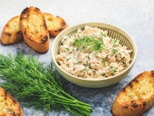 Pour l’apéro de Noël, Laurent Mariotte mise sur des rillettes de maquereau fumé à petit prix