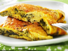 Omelette à l'oseille