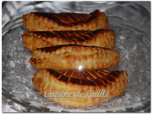 Chaussons aux poires et framboises