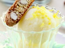 Sorbet à la poire et au Limoncello