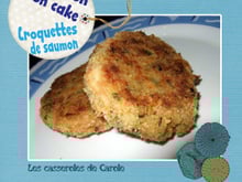 Croquette de saumon - Salmon fish cake