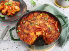 Gratin de pâtes et pommes de terre comme en Calabre