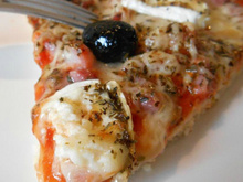 Pizza lardon & chèvre