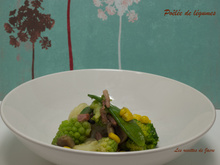 Poêlée de légumes économique