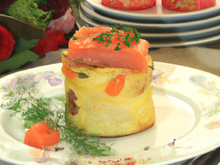 Soufflé aux saumons