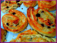 Petits escargots tous beaux "Pains aux raisins"