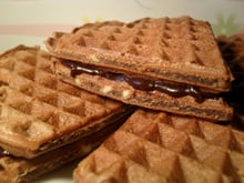 Gaufres chococahuètes