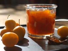 Confiture de mirabelles rhum cannelle