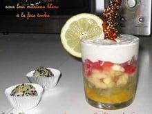 Verrines légères et fruitées