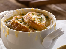 Soupe à l'oignon campagnarde