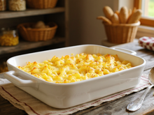 Gratin de macaroni réconfortant