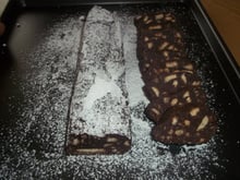 Saucisson au chocolat traditionnel