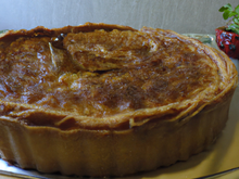 Tourte à la Fourme d'Ambert