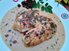 Poulet sauce au poivre