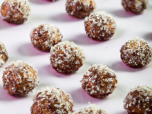 Bouchées croustillantes coco noisettes nougatinées