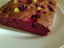 Cake betterave cranberries