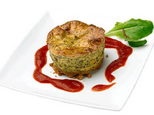 Mini cake au Philadelphia et herbes de Provence