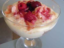 Le tiramisu aux fruits rouges